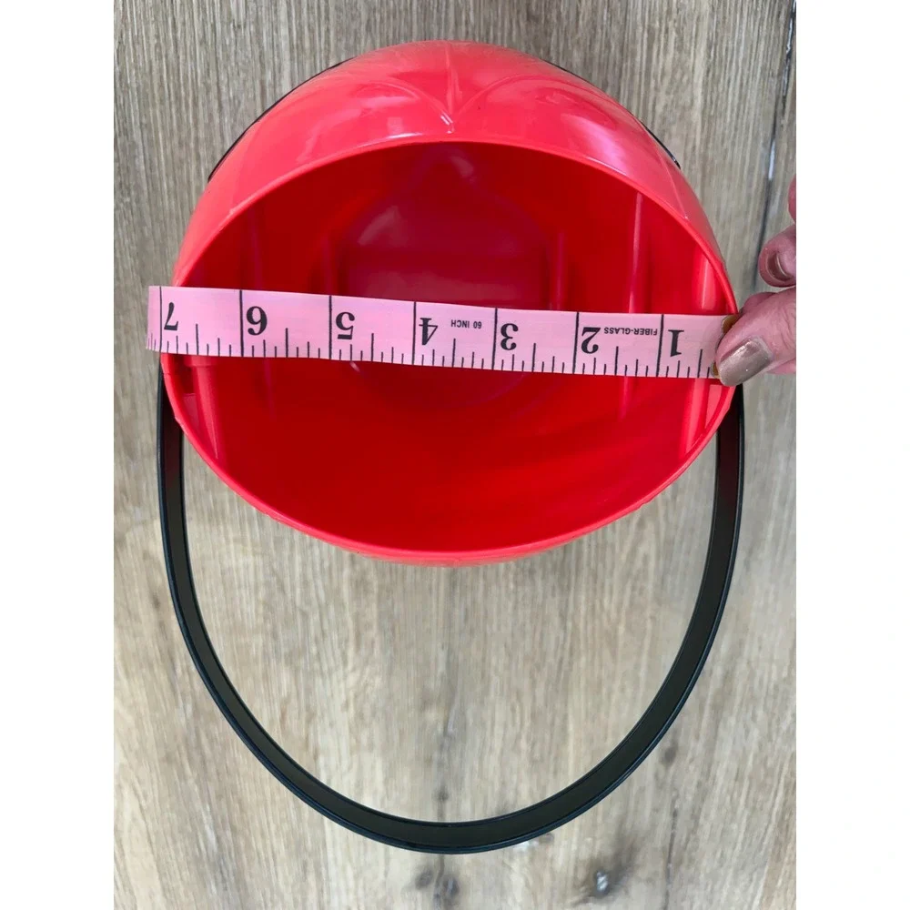 Marvel Spiderman Halloween Trick or Treat Bucket Pail Kids Red Superhero Mask